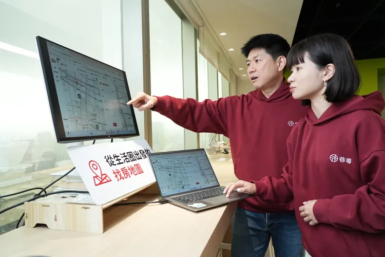 對於創業該感謝誰，巷導科技創辦人鄭依桓（Andy）直接提到就是團隊夥伴。彭欣偉攝