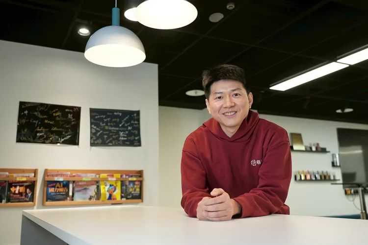 巷導科技創辦人鄭依桓（Andy）。彭欣偉攝