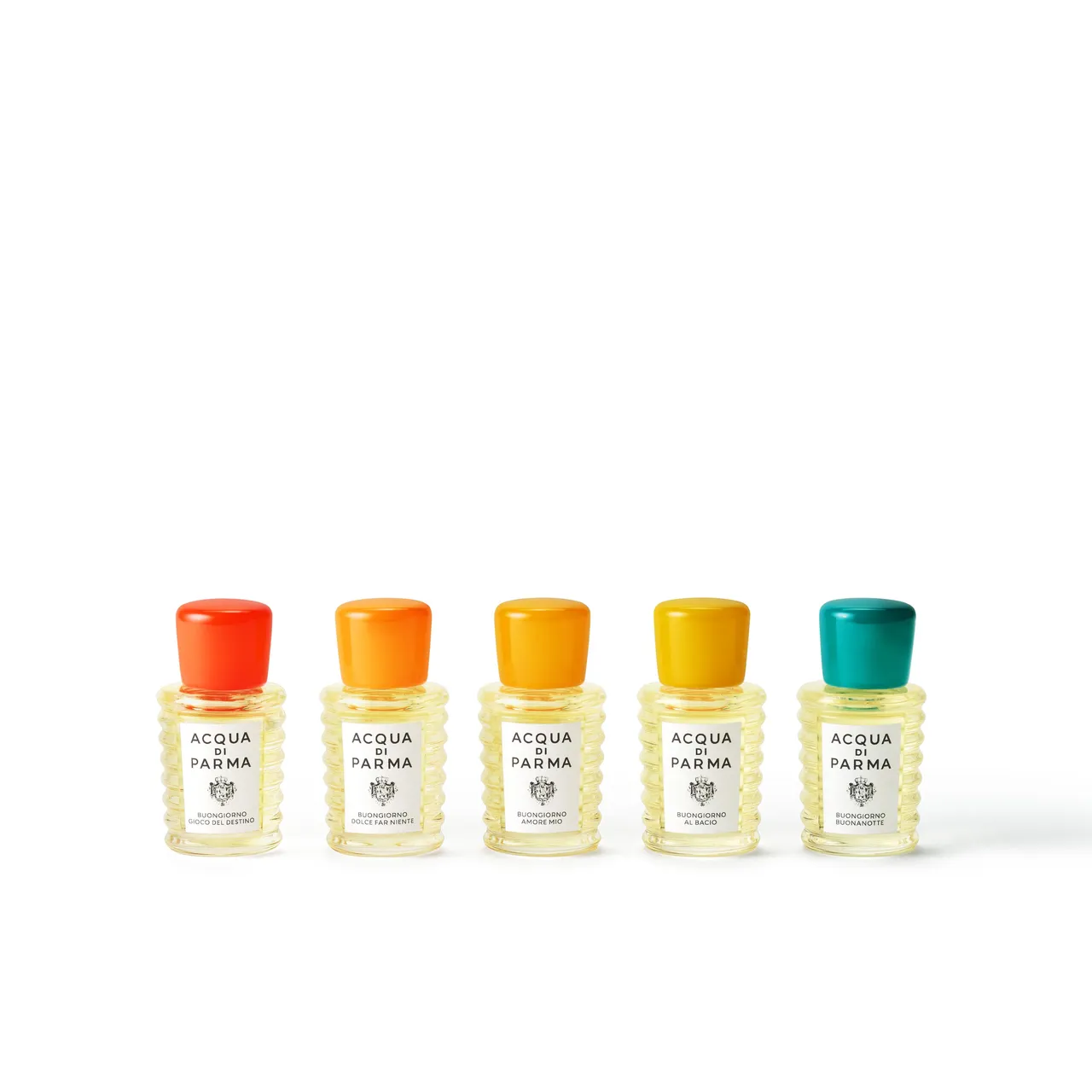 Buongiorno早安系列袖珍禮盒組，5x10ml／7500元。品牌提供