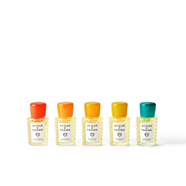 Buongiorno早安系列袖珍禮盒組，5x10ml／7500元。品牌提供