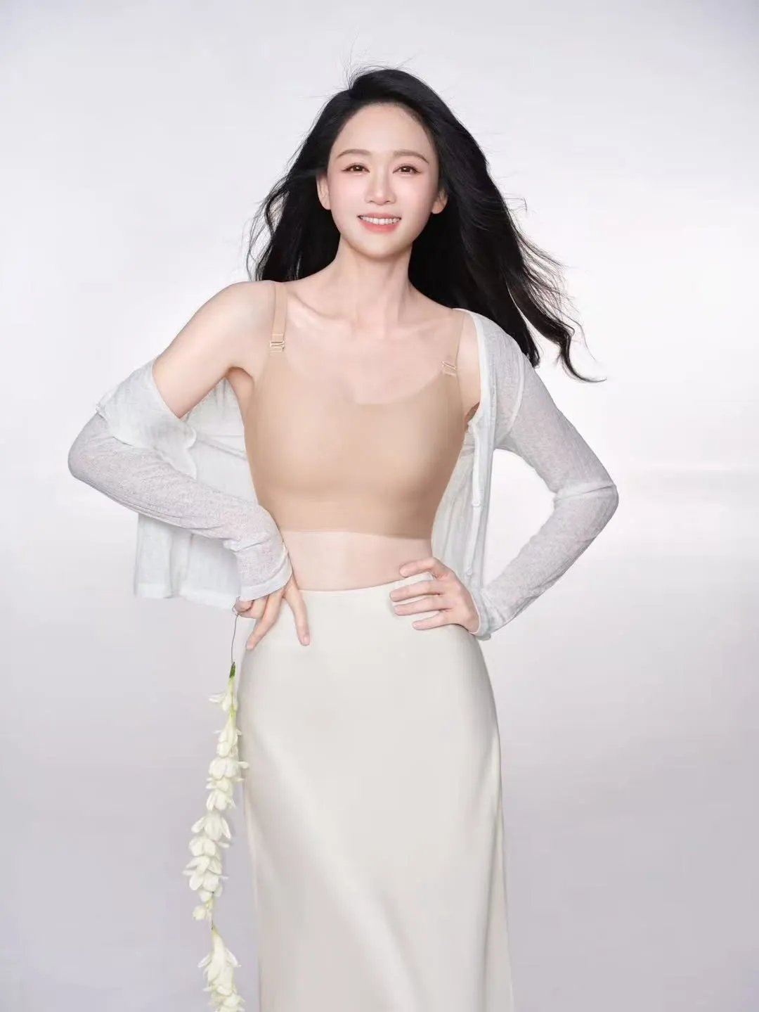 47歲陳喬恩看靠運動和吃蛋白質，擁有完美身材曲線。翻攝IG