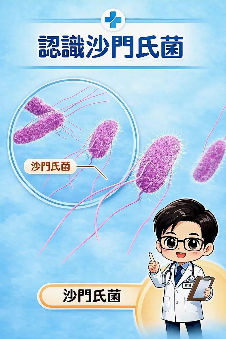 沙門氏菌。阮綜合提供