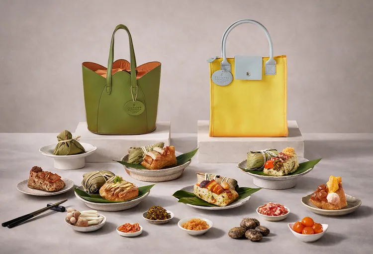 台南遠東香格里拉飯店推出兩款端午粽禮袋，搭配保溫保冷設計，兼具實用與美感；5/8前預購享85折，大宗訂購另有優惠。台南遠東香格里拉提供