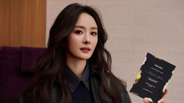 楊冪。翻攝自楊冪微博