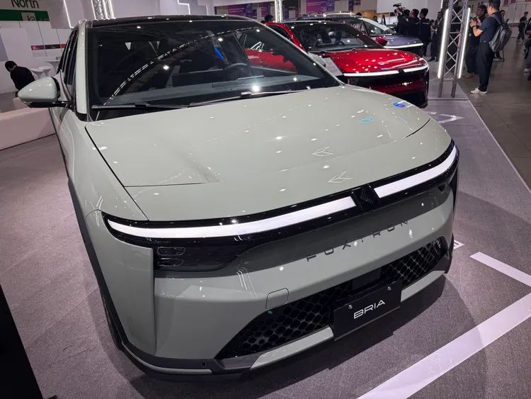 除新版MODEL C、MODEL D與MODEL U外，旗下鴻華先進推出的BRIA車款亦同步亮相。呂承哲攝