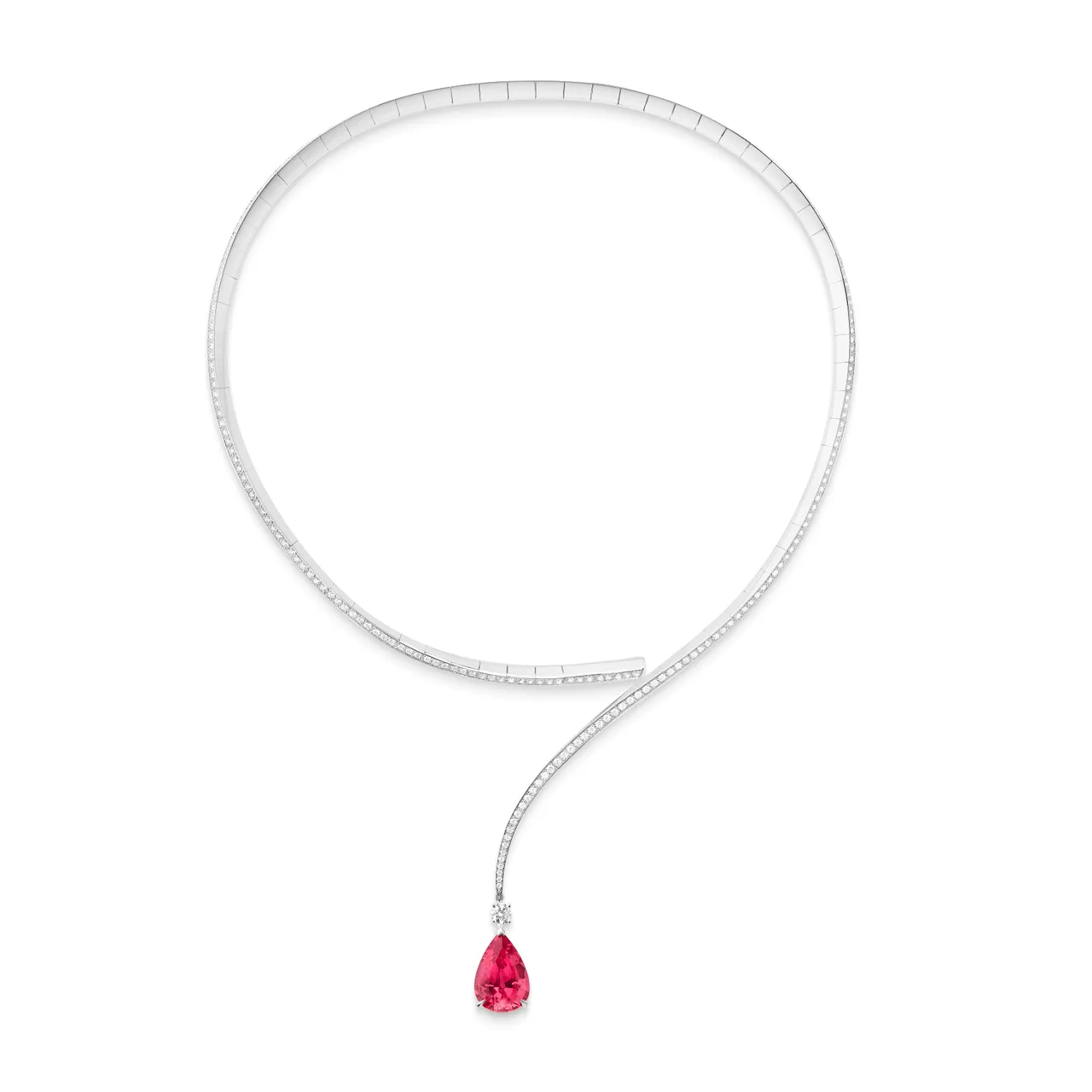 ETERNITY QUESTION MARK NECKLACE。品牌提供