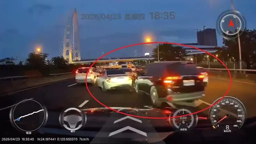 台74線警匪追逐畫面曝光　台中警開槍逮詐欺犯