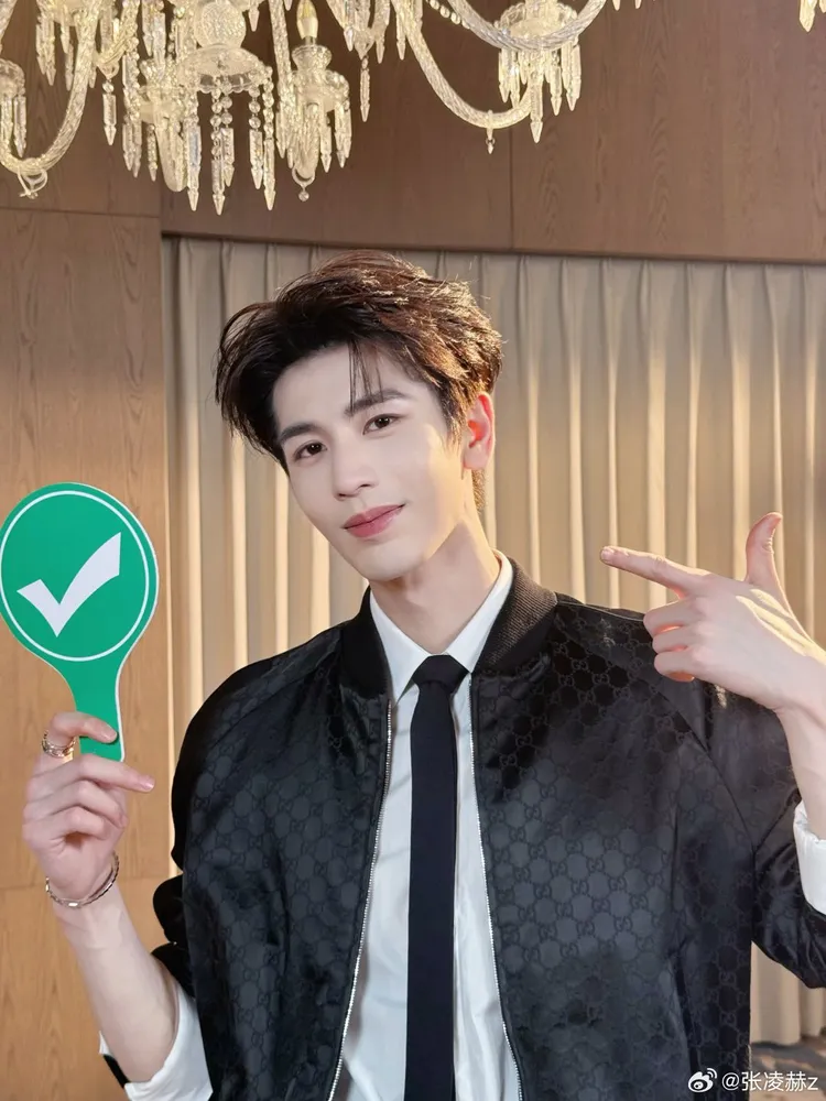 張凌赫是摩羯座也不擅長表達愛。翻攝自張凌赫微博