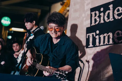 周華健驚現花博「擺攤」　大批民眾駐足圍觀