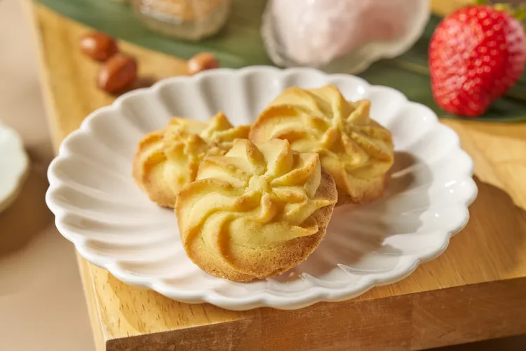 台北福華手工餅乾深受常客喜愛，也是端午節送禮的另類熱門商品。業者提供