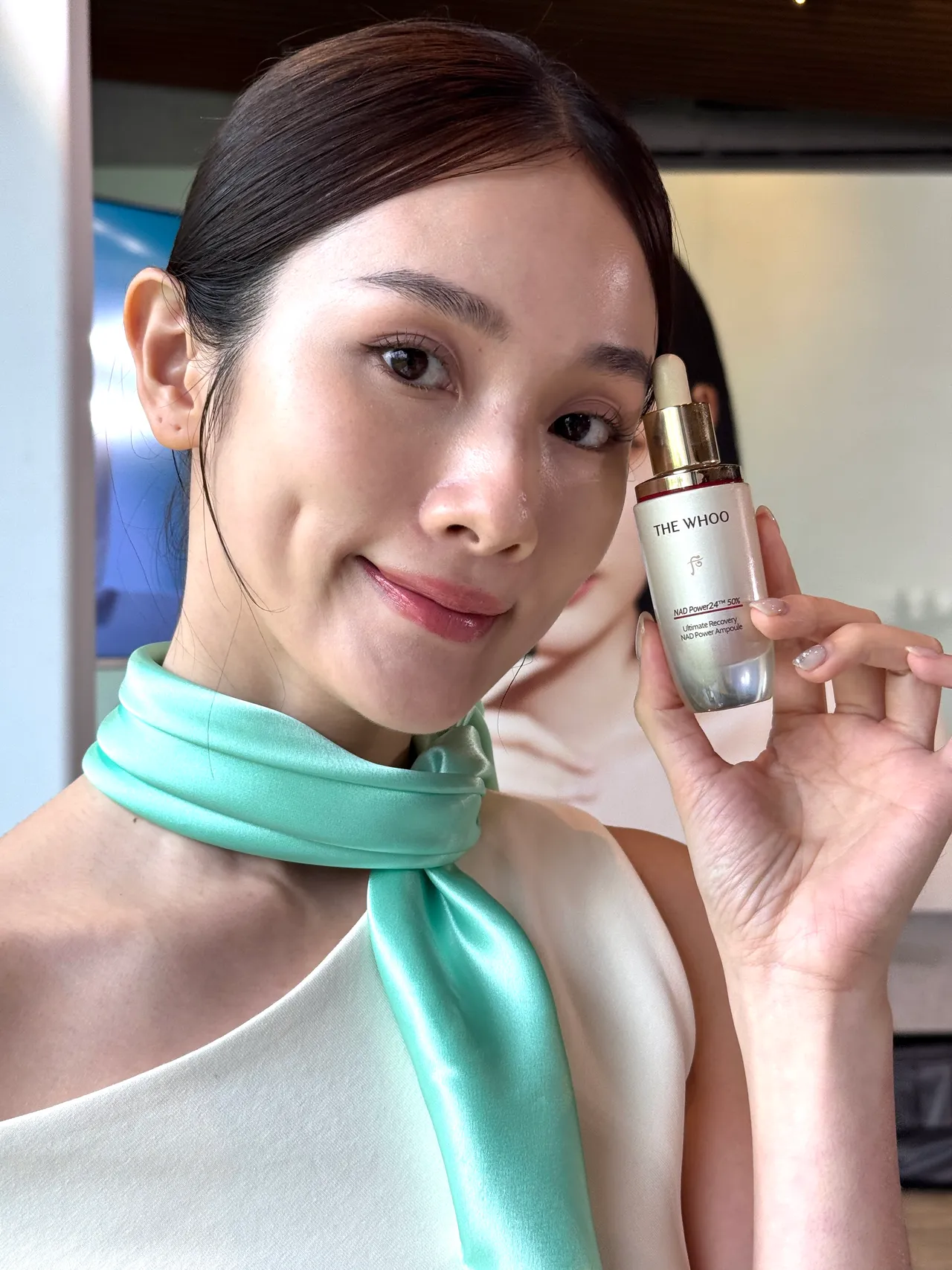 THE WHOO后NAD青春極效修護安瓶，30ml／3580元。張家玲攝