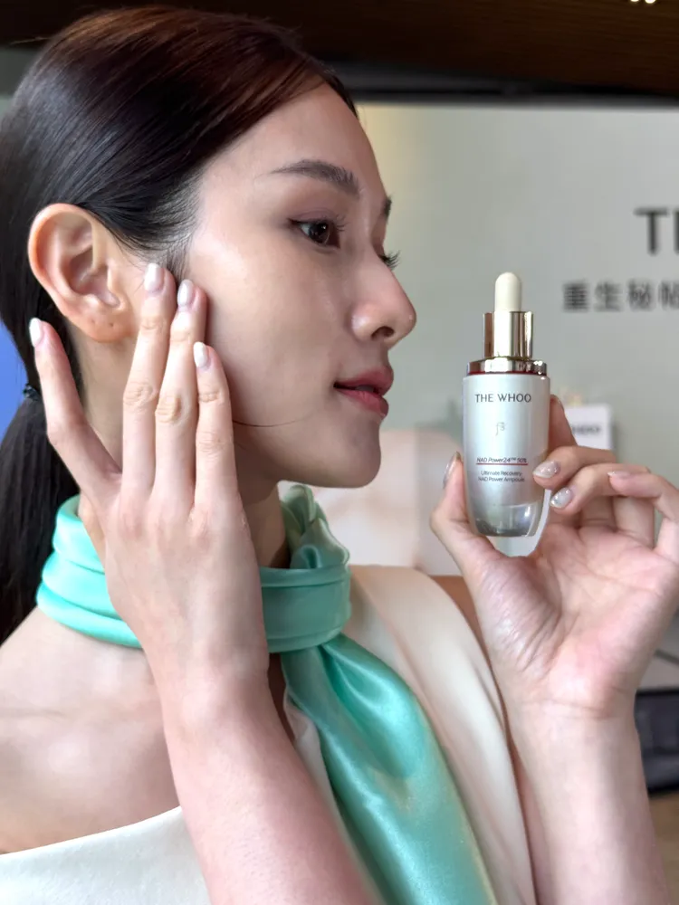 THE WHOO后NAD青春極效修護安瓶，30ml／3580元。張家玲攝