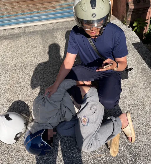 毒品通緝犯見警心虛百米狂奔　楊梅警英勇飛奔壓制逮捕