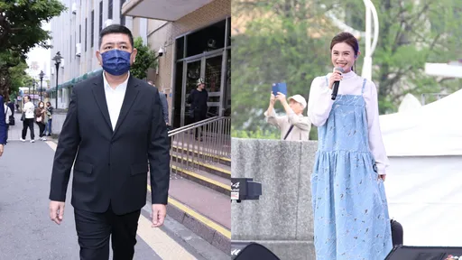 宮廟捐獻驚見NONO、朱海君「夫妻同框」　網友熱議：還沒離婚？