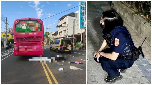 明年就要結婚！28歲女警遭遊覽車輾過　當場慘死