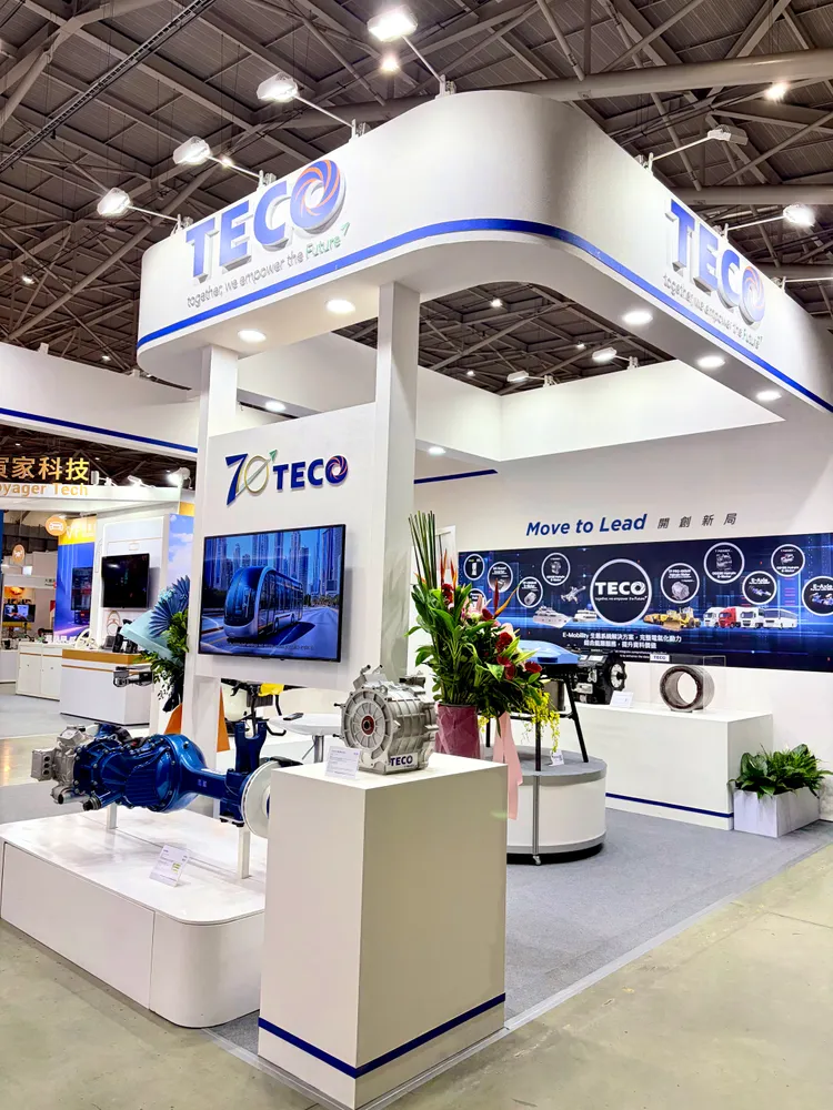 東元電機參展2026台北國際汽車零配件展 （TAIPEI AMPA），首度發表「T Power Pro 400kW扁線油冷直驅馬達」，並同步展出高酬載商用無人機動力系統。東元提供