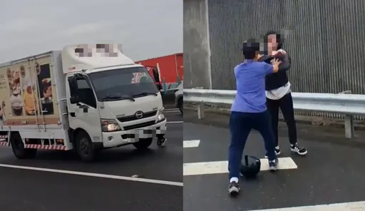 不要命了？22歲男騎車闖國道逆向狂飆　攔停貨車司機還打人　下場曝光