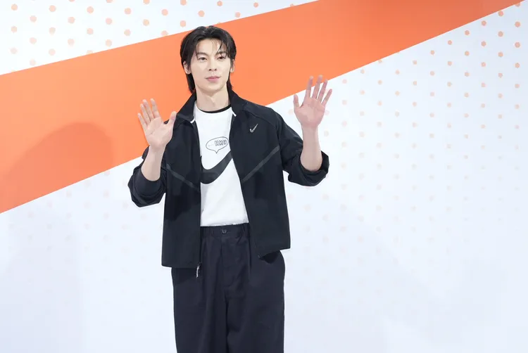 許光漢今出席運動品牌活動。攝影中心攝