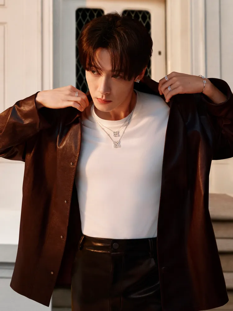 De Beers品牌代言人檀健次。品牌提供