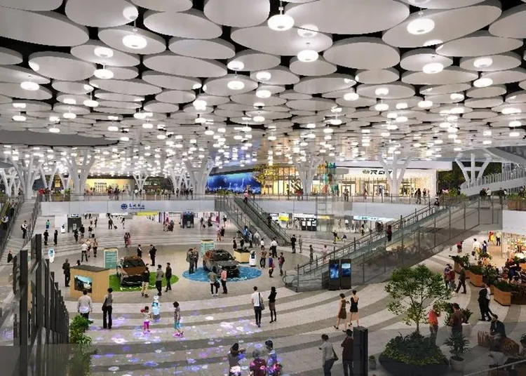 Global Mall將結合下沉式廣場「新高埕」，透過城區活動、市集展演與城市公共空間經營。台鐵提供