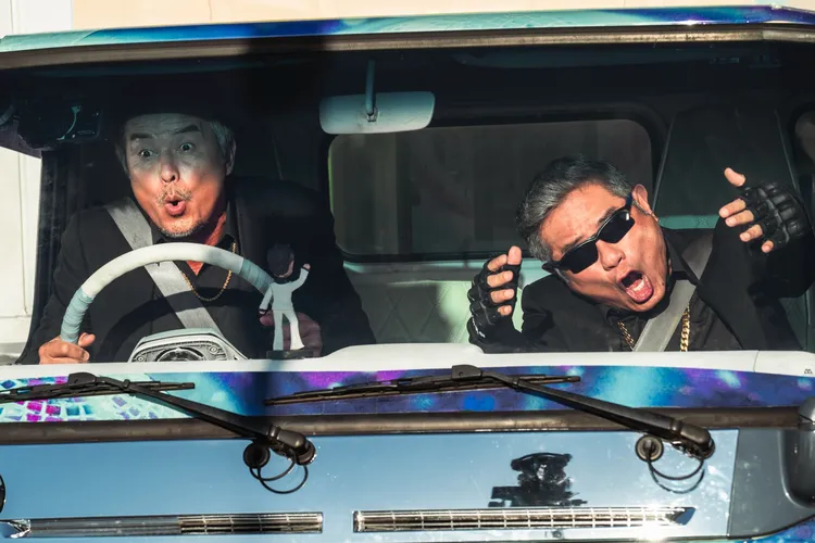 李銘順和許效舜片中為了完成好朋友夢想，甘於冒險做任何事情。萬騰文化創意提供