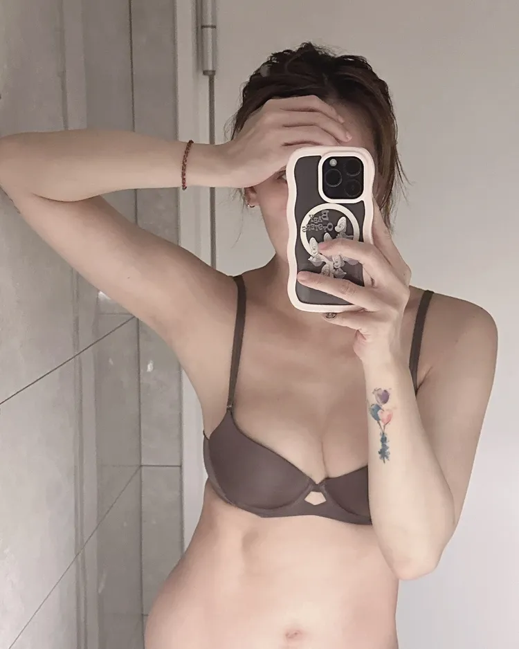 劉雨柔不打瘦瘦針，靠自己瘦身。翻攝劉雨柔臉書