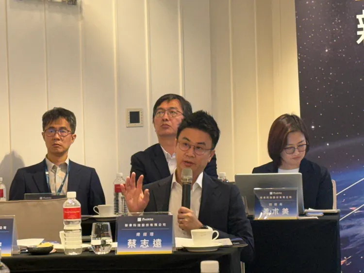 新聿科總經理蔡志遠。呂承哲攝