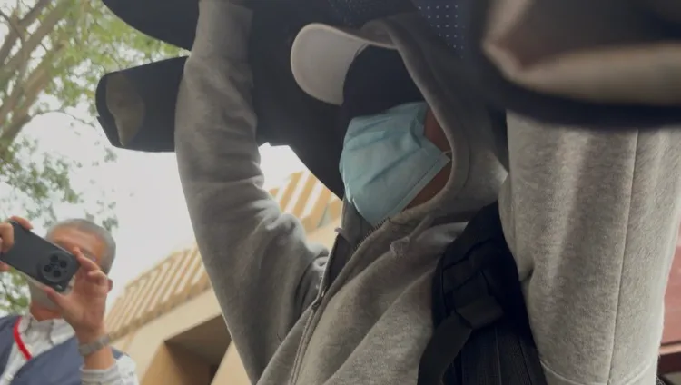 薛楷莉前男友邱智永。資料照片。張欽攝