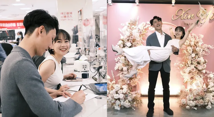 大女兒菱菱結婚，楊月娥升格當丈母娘。翻攝楊月娥臉書