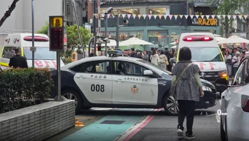 北市新光三越南西店有人墜樓！30多歲男子5樓墜下無生命跡象