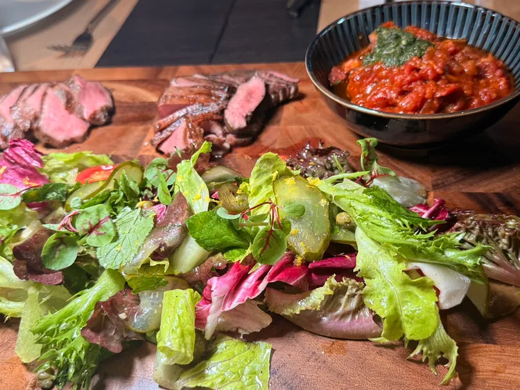 牛舌‧三重食感值得一嘗。陳揚盛攝