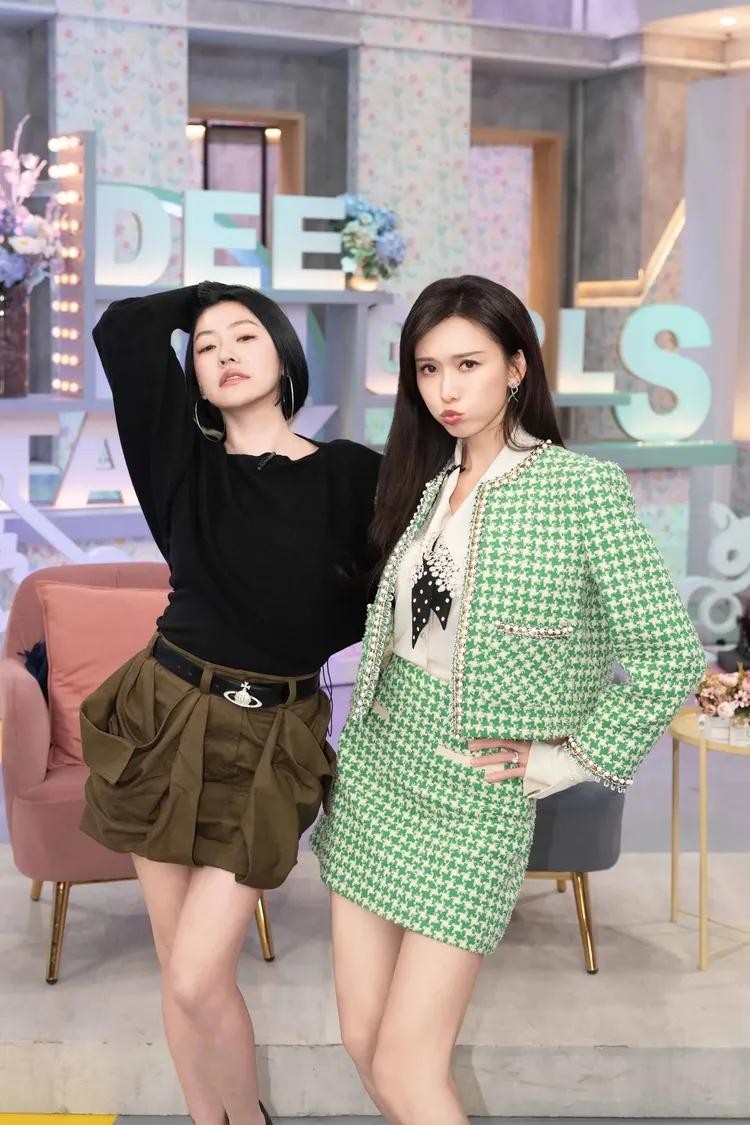 小S（左起）、林志玲再度合體。東森綜合提供