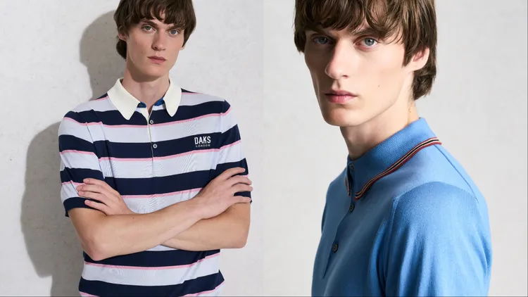 DAKS也攜手John Smedley打造出一系列針織單品。品牌提供