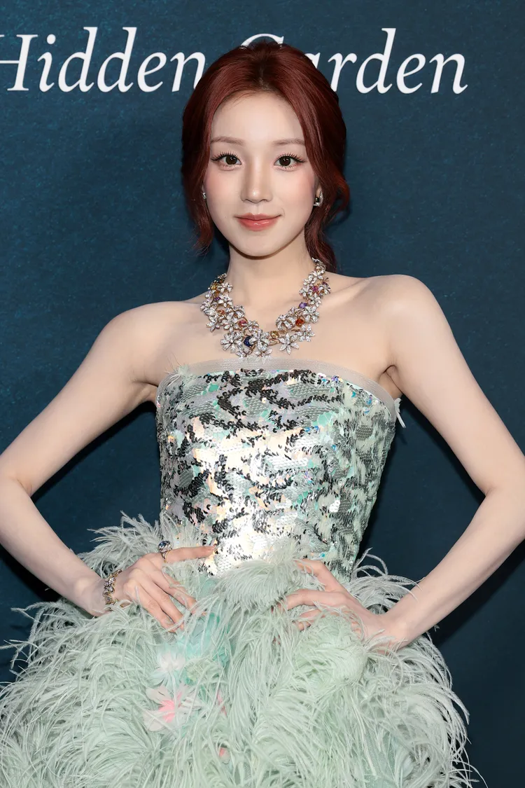 韓團I-dle成員宋雨琦。品牌提供