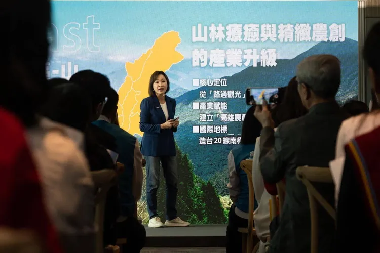 柯志恩倡議打造「亞洲慶典之都」。翻攝畫面