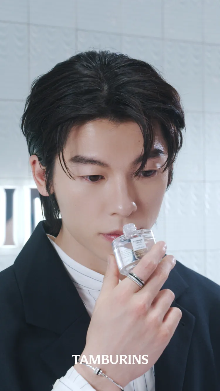 許光漢在首爾出席潮流香氛TAMBURINS活動。品牌提供