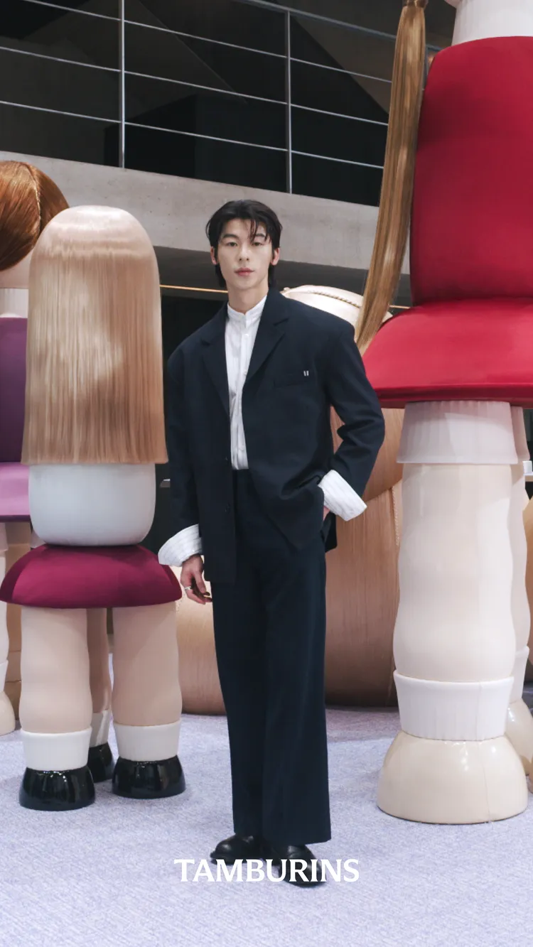 許光漢在首爾出席潮流香氛TAMBURINS活動。品牌提供