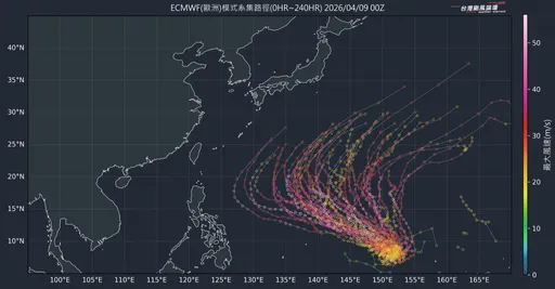 「辛樂克」可能達強颱！拋物線大迴轉　預測路徑看這