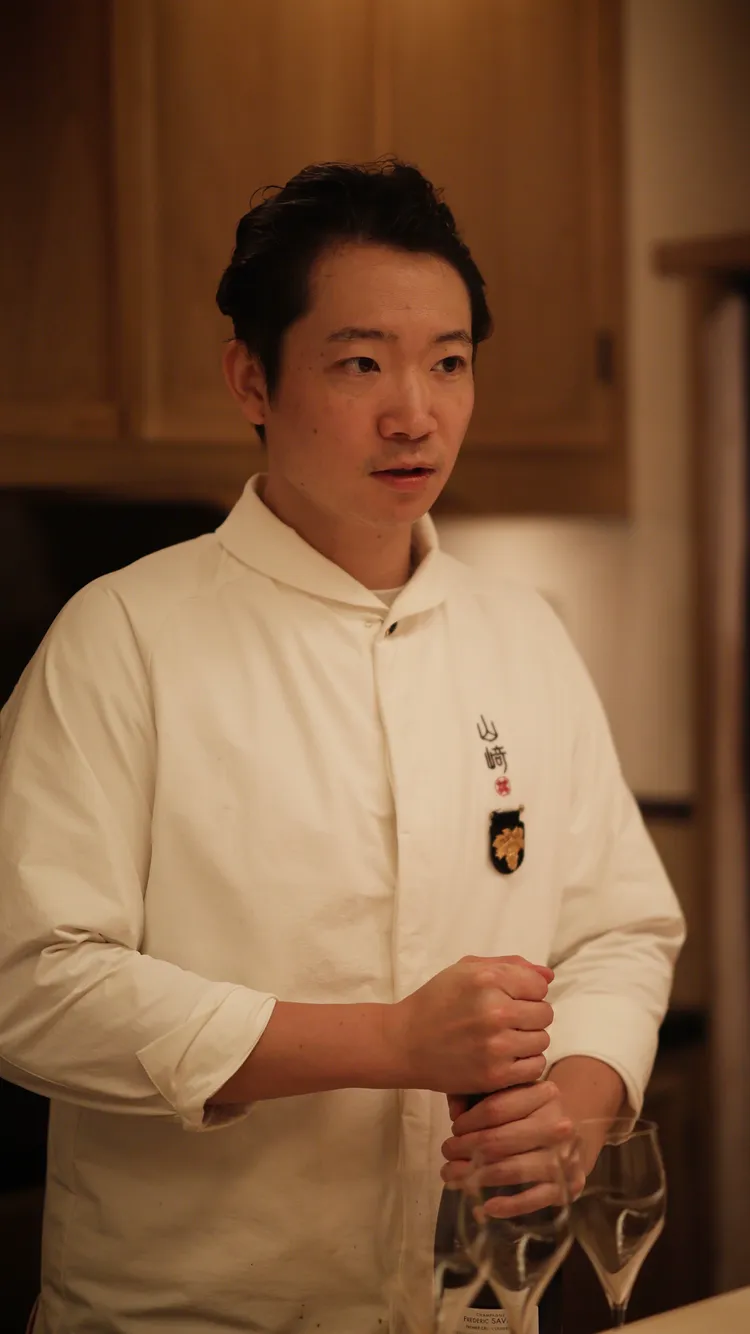 東京殿堂級懷石料理名店「山崎」（Yamazaki）創辦人山崎志朗 。業者提供