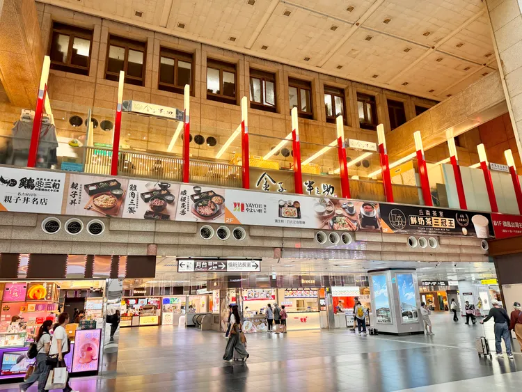 微風台北車站當年招商策略鎖定獨家品牌，包含全台首店「金子半之助」等。莊偉祺攝