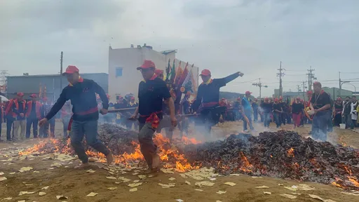 飛輦轎、過金火　竹圍福海宮慶典4/24登場　