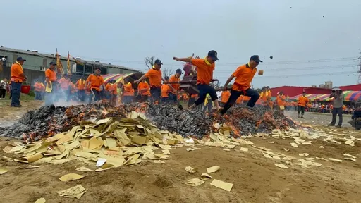 飛輦轎、過金火　竹圍福海宮慶典4/24登場　