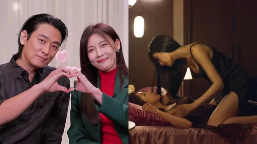 河智苑大尺度床戲激戰Nana！朱智勛強吻「很怕害她骨折」