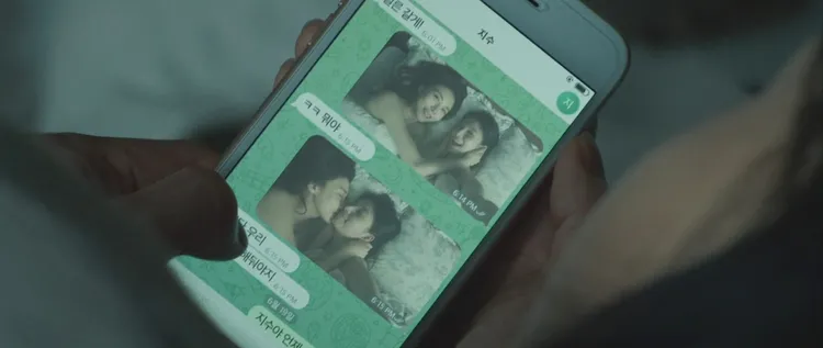 河智苑劇中喜歡的女星，遭到潛規則後過世。翻攝friDay影音