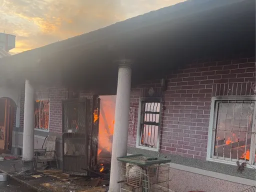 雲林斗六清晨惡火！子奔回屋救臥床9旬母　兩人命喪火窟