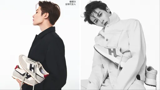 檀健次踩HOGAN復古潮鞋曬超殺側臉　黑白照也無損他的帥
