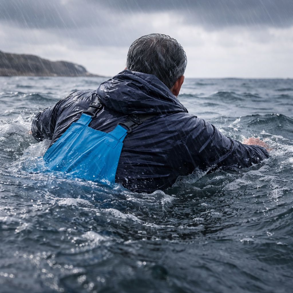 愛媛縣六旬船長落海 沒救生衣硬游1小時上岸