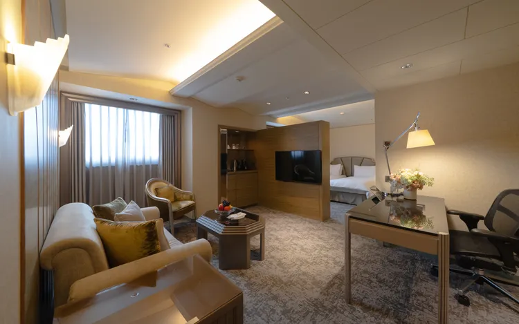 亞都麗緻大飯店豪華客房。業者提供