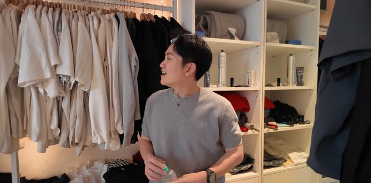 更衣室。翻攝Joeman YT