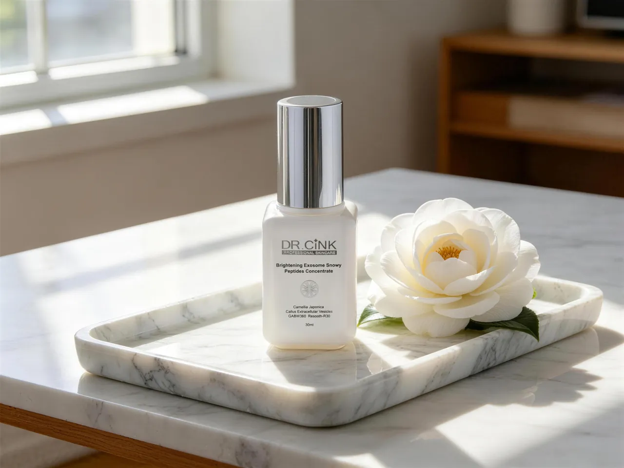 Dr.CINK雪姬外泌體喚白精華 30ml／990元。品牌提供